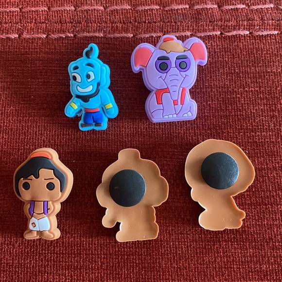 🆕Disney- Aladdin: Jibbitz Shoe Charms (5) - Picture 2 of 3